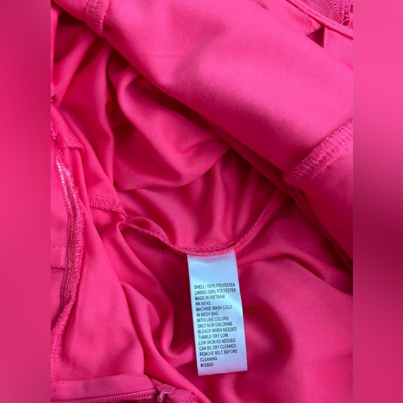 London Style Collection_Pink Lace Dress_Womens 4P - Picture 5 of 9